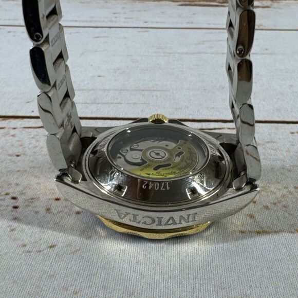 Invicta Grand Diver Automatic Men’s Watch With Japan Movement Gold/silver/ Blu - Picture 7 of 8